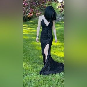 JOVANI Black Long Prom/Evening Dress SIZE 0